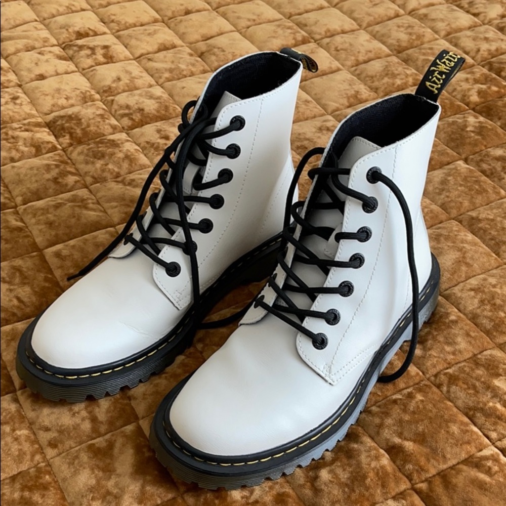 White Dr. Martens